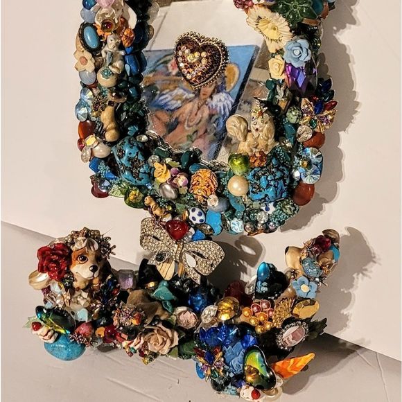 Wendy Gell Incredible Lady and  Tramp Mirror. Collectors one of a kind. Disney! - Picture 6 of 6